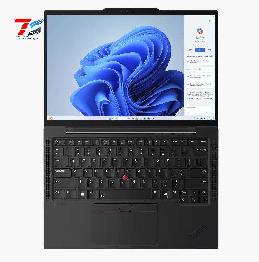 Laptop Lenovo ThinkPad T14s Gen 5 - 21LS005VVA - Core Ultra 5-125U/16GD5/512GSSD/14.0WUXGA/NoOS/3Y/ĐEN